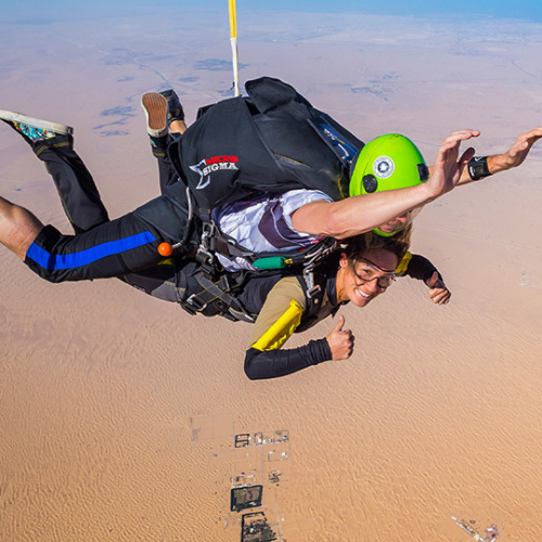 Skydive at Desert dropzone